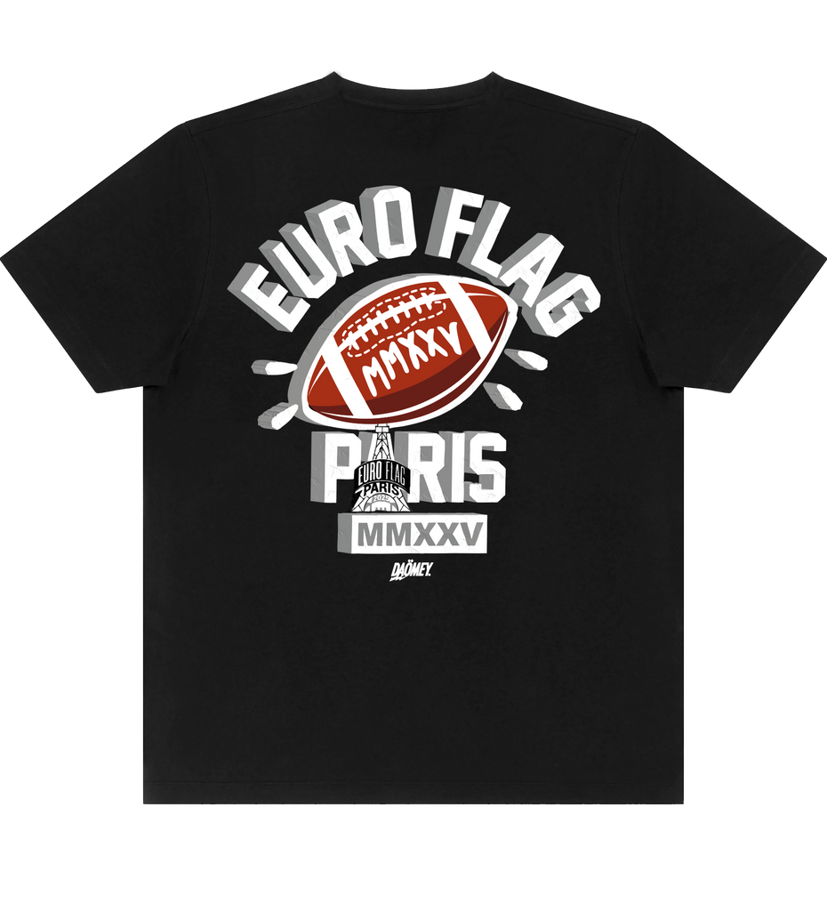 Tee-shirt EuroFlag Paris 2025 – Édition Limitée by Daömey - DAÖMEY 