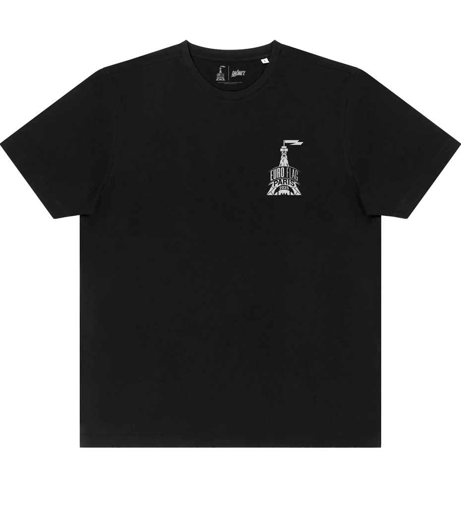 Tee-shirt EuroFlag Paris 2025 – Édition Limitée by Daömey - DAÖMEY 
