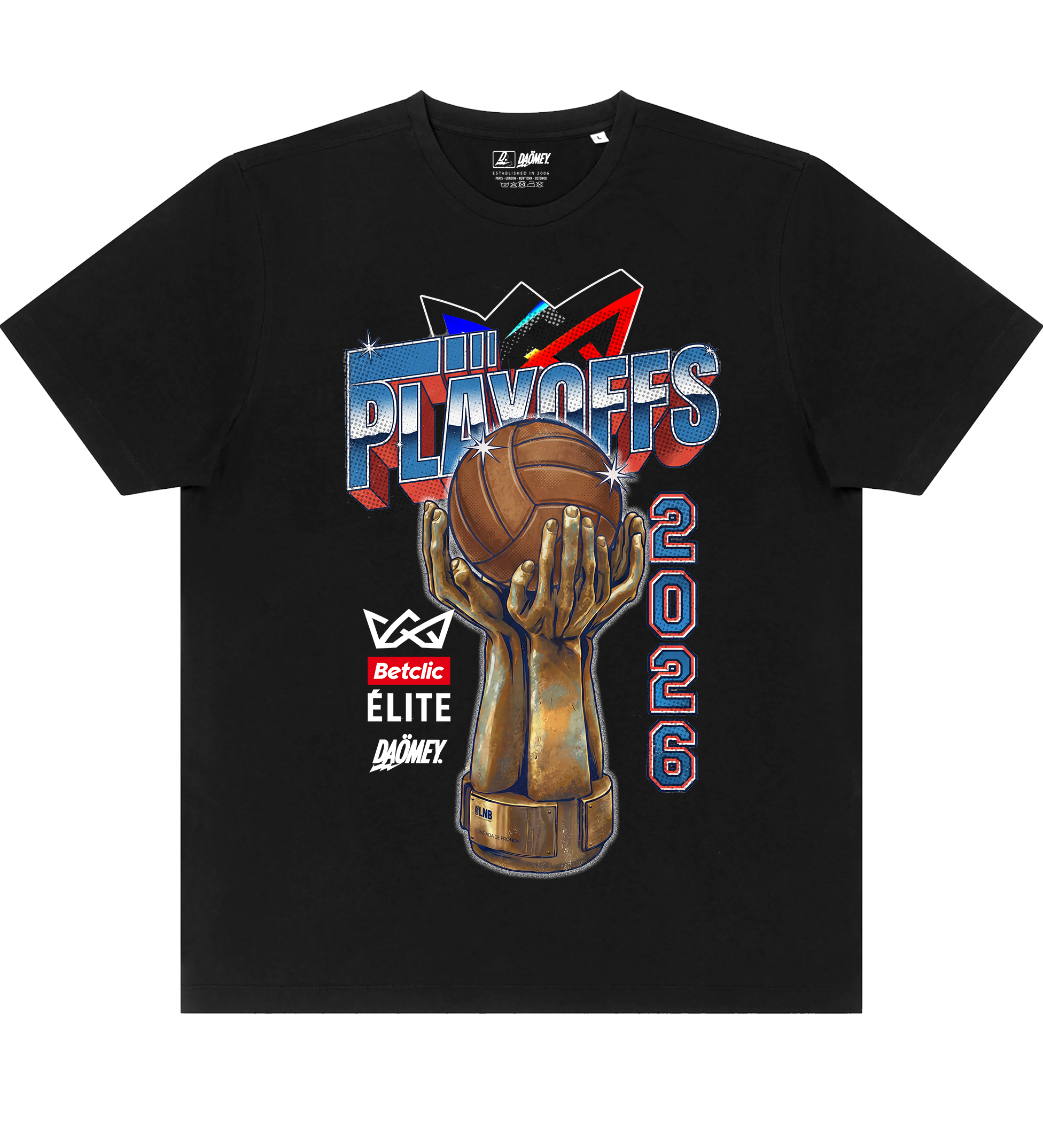 T-shirt Playoffs 2026  | Betclic Elite x Daömey - DAÖMEY 
