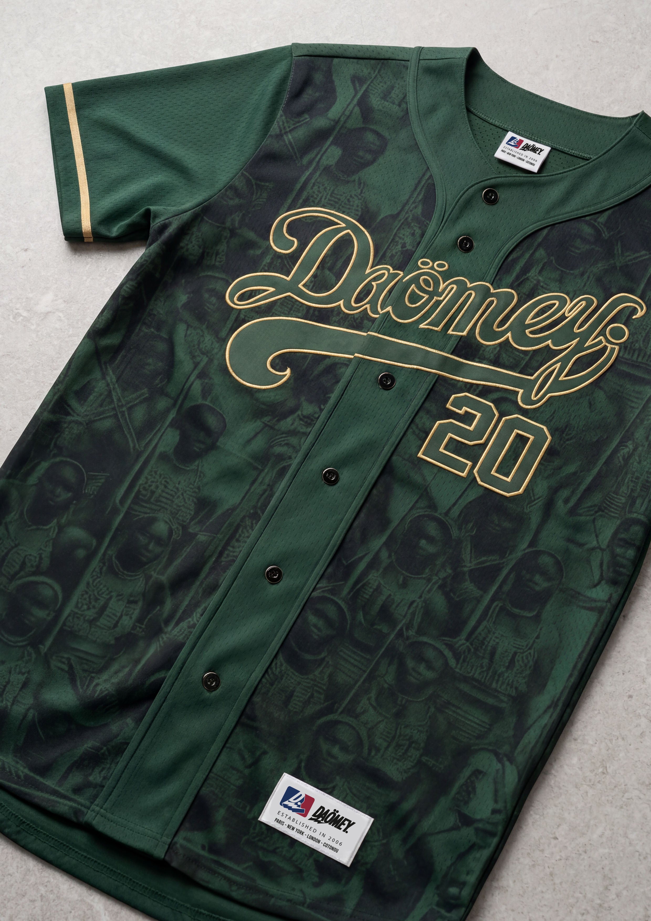 Pré-Commande Jersey Warriors | Maillot Baseball Sportswear - DAÖMEY 