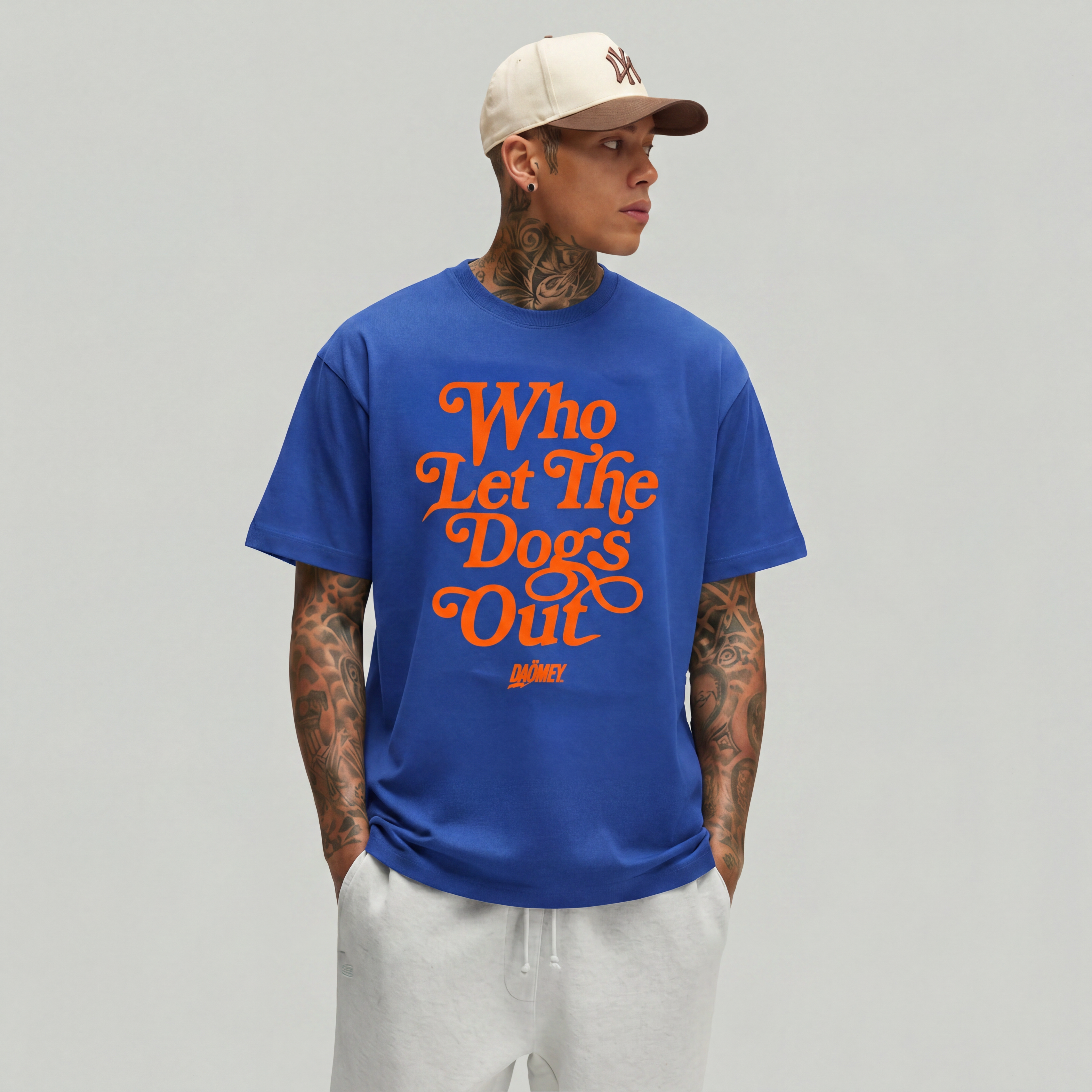 DAÖMEY Who Let The Dogs Out | T-shirt Basketball Streetwear