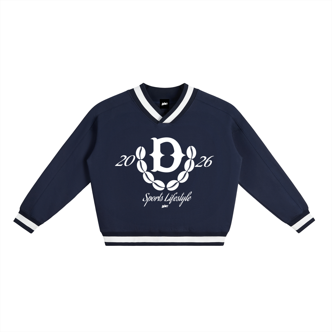 Sweatshirt Col V | Daömey Lifestyle