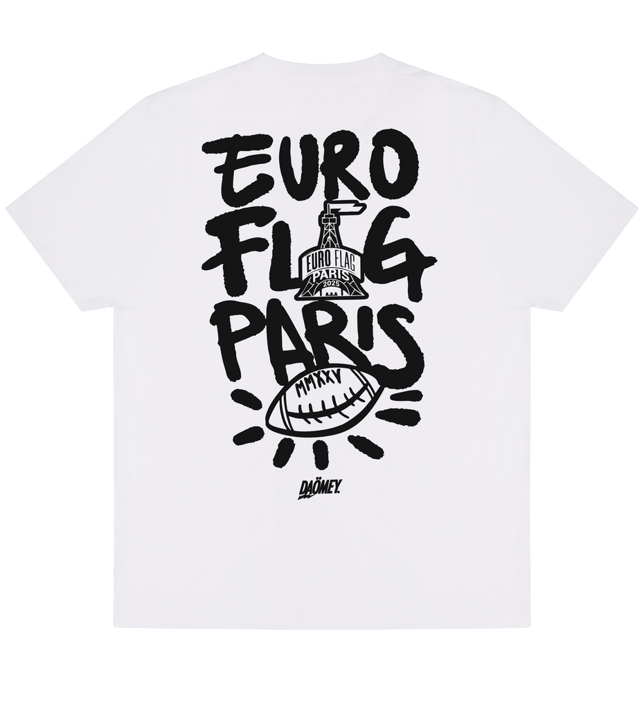 Tee-shirt EuroFlag Paris 2025 – Édition Limitée by Daömey - DAÖMEY 