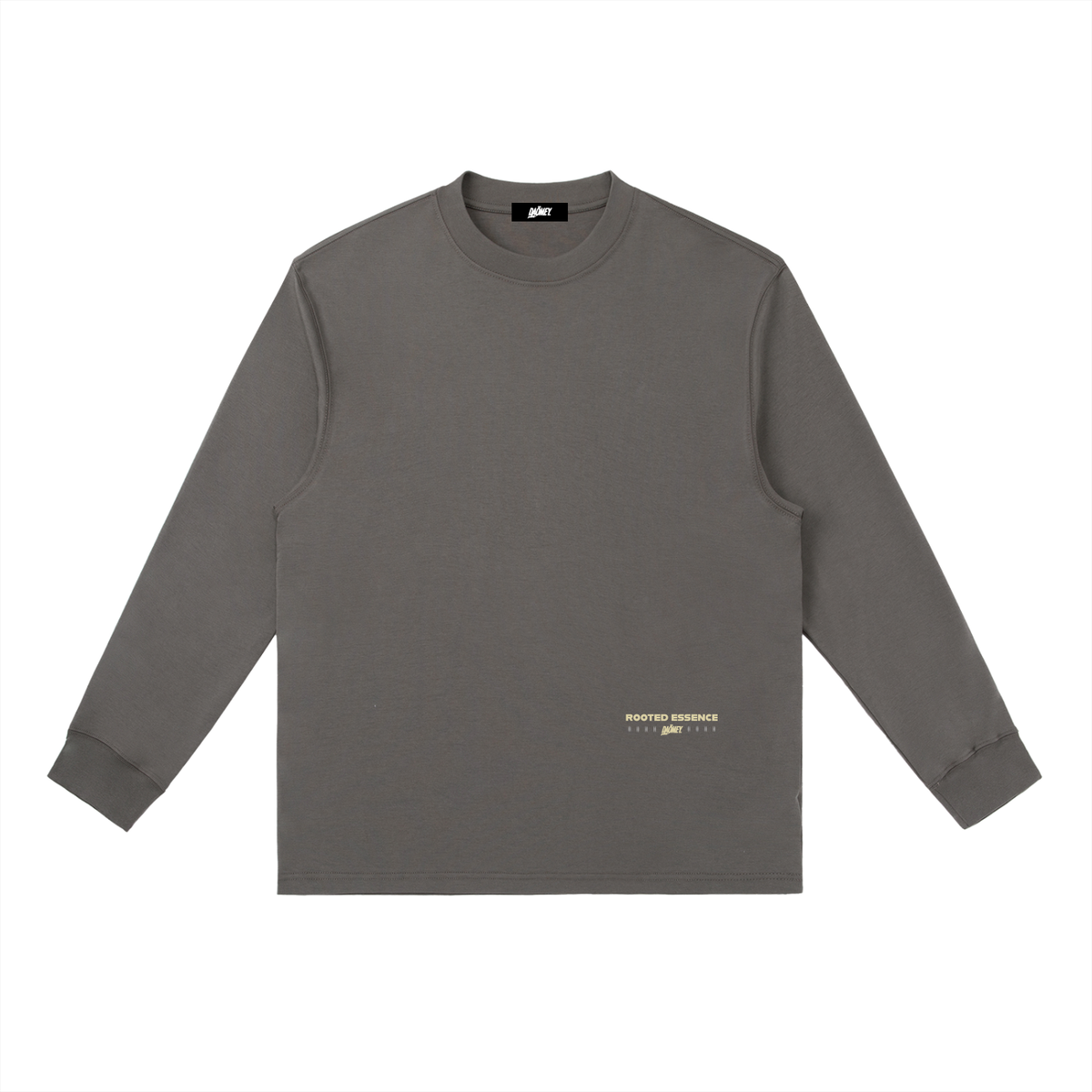 T-shirt Manches Longues Noir Rooted Essence | DAÖMEY Basics