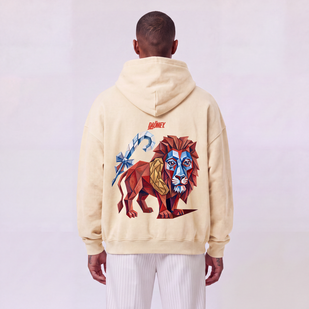 Hoodie Zippé Abricot King Guézo