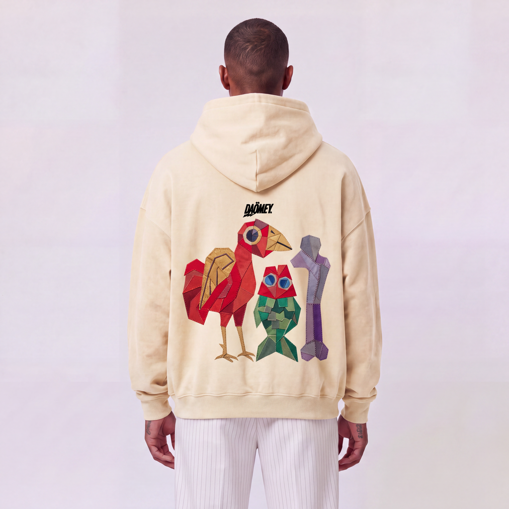 Hoodie Zippé Abricot King Gagni
