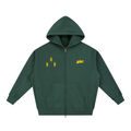 Hoodie Zippé Vert King Akaba