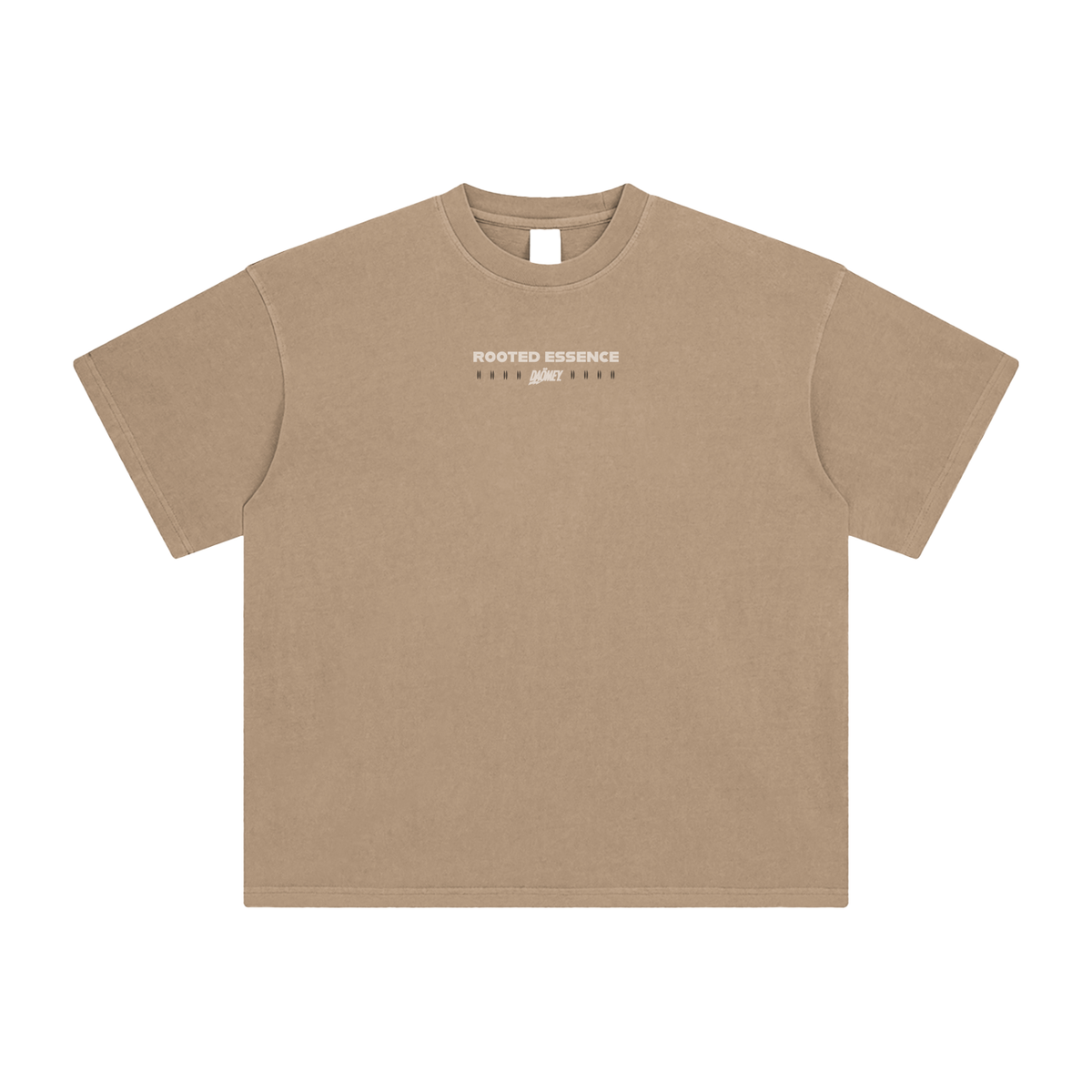 T-shirt Vieilli Mocha Rooted Essence | DAÖMEY Basics