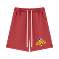Short Vintage Délavé Gwada Boys Rouge