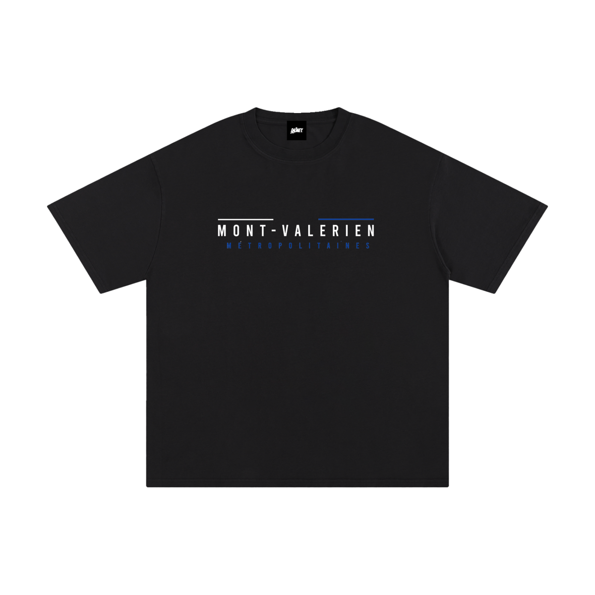 Black Mont-Valérien T-Shirt | DAÖMEY Lifestyle