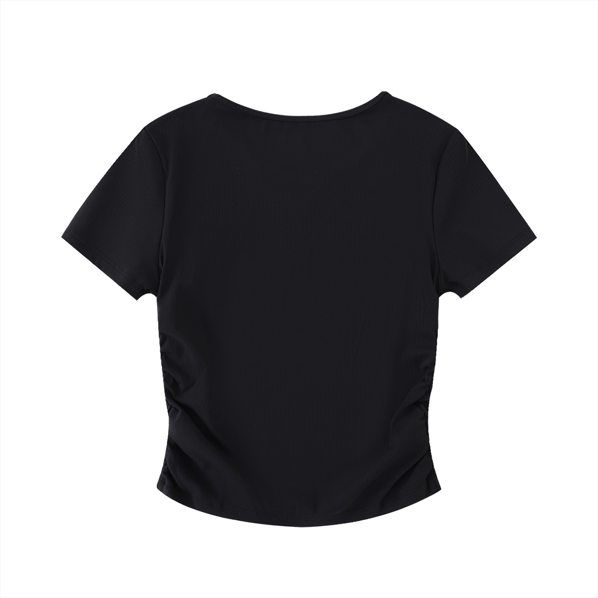 Crop Top Noir Rooted Essence | DAÖMEY Basics