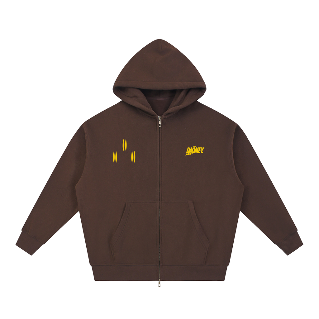 Hoodie Zippé Café King Kpengla