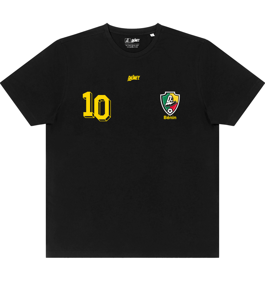 T-shirt Benin Football Noir