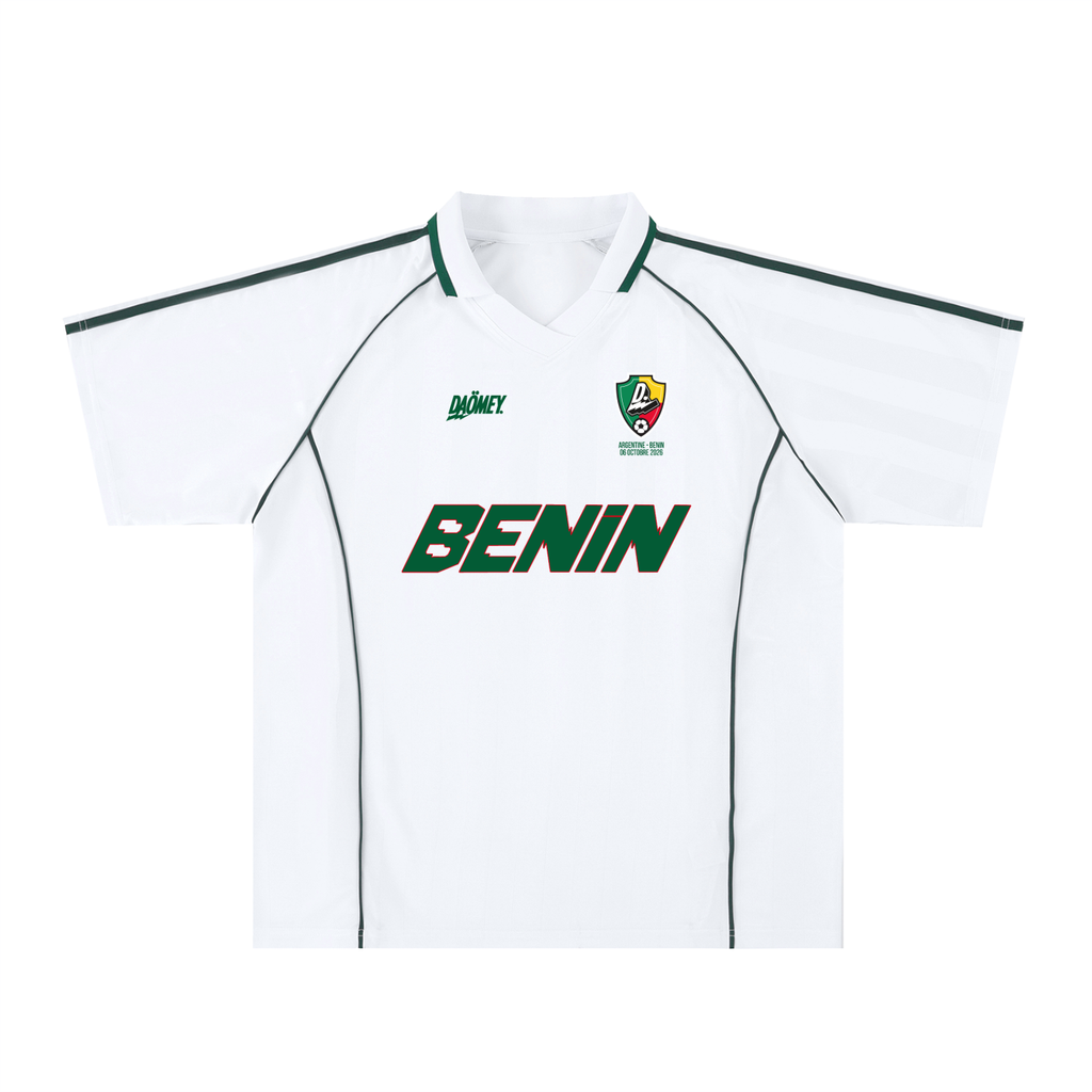 Maillot Bénin Blanc| Édition Limitée | DAÖMEY League